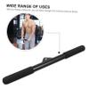 KOMBIUDA Gym Pull Bar Adjustable Handles Sturdy Steel Construction Low Pulley Exercise Accessory for Home Fitness and Muscle Training view 2