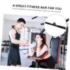 KOMBIUDA Gym Pull Bar Adjustable Handles Sturdy Steel Construction Low Pulley Exercise Accessory for Home Fitness and Muscle Training view 3