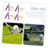 BESPORTBLE 40pcs Plastic Golf Tees and Holders Lightweight Golfing Accessories Random Colors for Indoor and Outdoor Training view 2