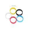 SUPVOX 5pcs Super Absorbent Tennis Racket Overgrip Bands Moisture-Wicking Grip Tape for Tennis Squash Pickleball Baseball Yellow Red Blue Black White view 3