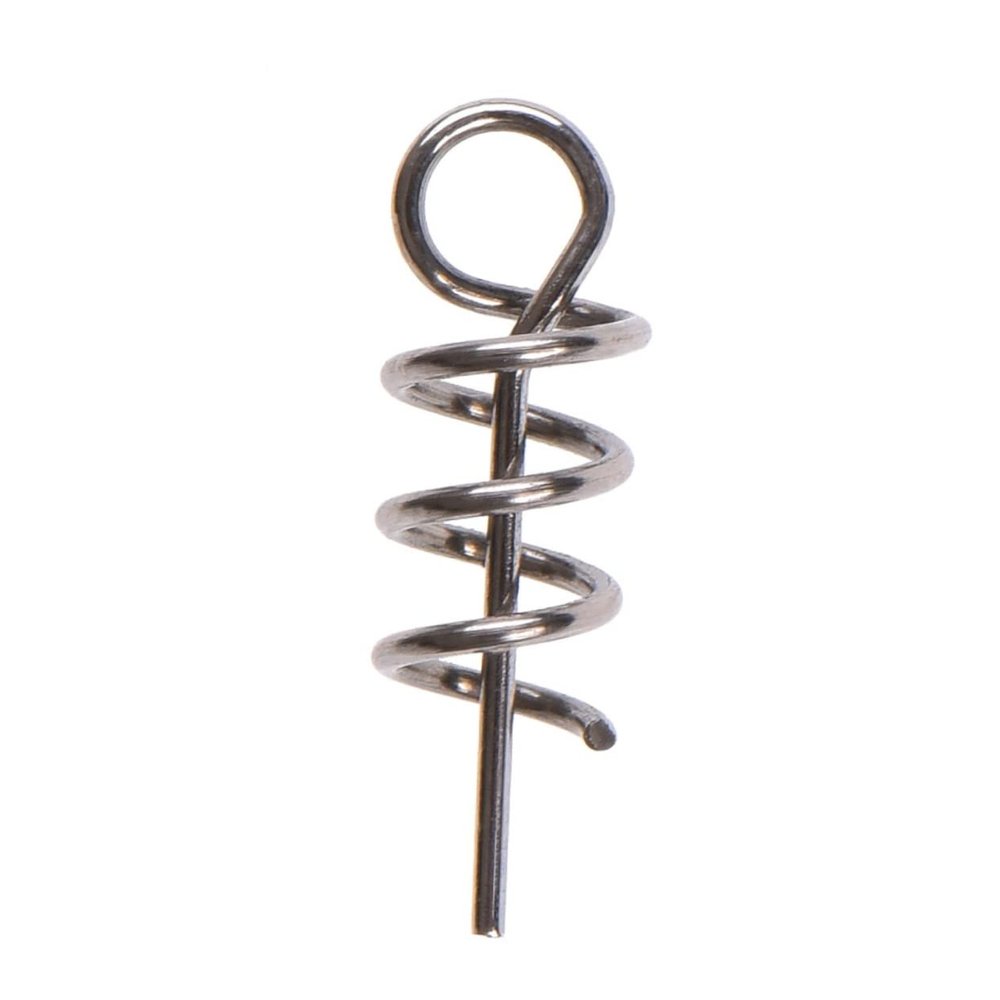 BESPORTBLE 50pcs Screw Needle Outdoor Fishing Fishing Latch Pin Soft Lure Tools Yoyo Case Worms Crank Hook Fixed Needle Crank Hooks Lures Hooks Spring Bait