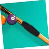 BESPORTBLE 2pcs Snooker Cue Cleaning Cloth Professional Pool Stick Accessories for Easy Shaft Maintenance and Polishing Essential Billiard Tool for Players view 2