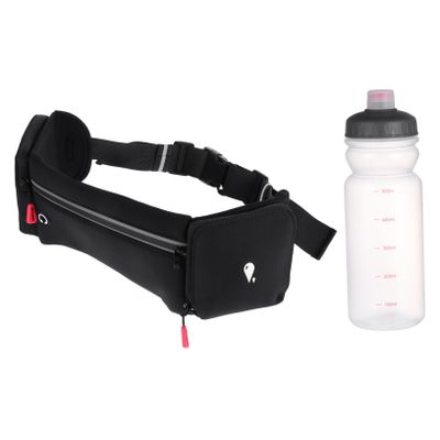 SUPVOX Sports Waist Bag Water Bottle Holder Lightweight Hydration Pack for Running Outdoor Fitness and Hiking Unisex Design for Easy Access to Mobile Phone and Essentials
