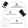 SUPVOX Sports Waist Bag Water Bottle Holder Lightweight Hydration Pack for Running Outdoor Fitness and Hiking Unisex Design for Easy Access to Mobile Phone and Essentials view 2
