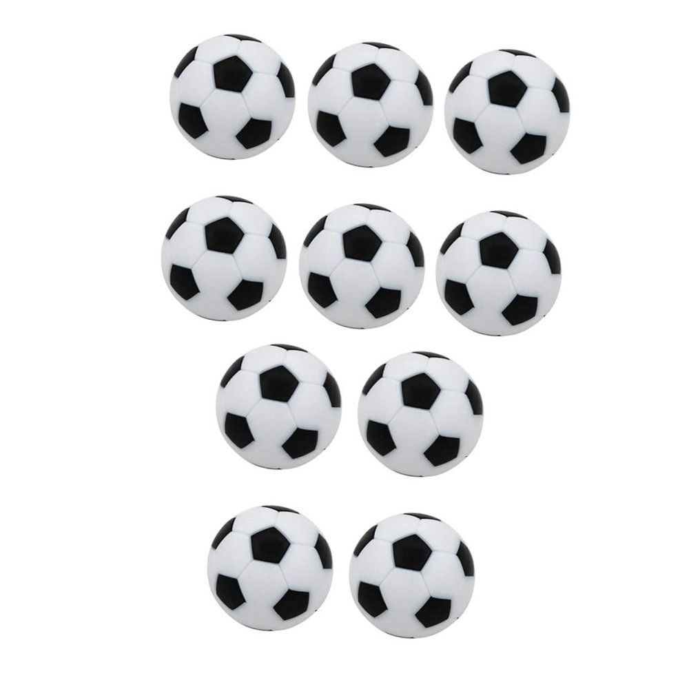 HANABASS 18pcs Desk Soccer Playthings Accessory Mini Balls Sturdy Table Football Toys