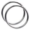 SUPVOX Wing Chun Ring 2Pcs Stainless Steel Self Training Rings for Martial Arts Hand Strength and Fitness Core Training Equipment view 1