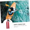 LIOOBO Easy Install Kayak Warning Flag Oxford Cloth Towing Flag Kayak Safety Reflective Stripes view 4