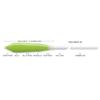 AIRFLO Ridge 2.0 SUPERFLO Power Taper WF6, Chartreuse / White view 2