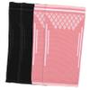 LIOOBO 2pairs Volleyball Arm Sleeves with Padding Comfortable Elastic Forearm Covers for Teens and Adults Breathable Protection for Sports Activities Pink and Black view 1