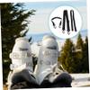 BCOATH 3pcs Ski Boot Carrier Straps Shoulder Straps for of Ski Boots Poles Gear Compact Storage for Skiing and Snowboarding Adventures view 4