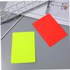 LIOOBO Referee Card Set Red Yellow PVC Soccer Referee Kit 6pcs Sports Judge Cards view 4
