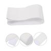 LIOOBO Blank Soccer Armbands for Adults 2-Pack White Captain Badges Sturdy for Team Sports DIY view 2