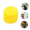 BESPORTBLE 4pcs Silicone Tennis Racket Vibration Dampeners Lightweight Shock Absorber for Enhanced Comfort and Performance Easy to Install for Tennis Lovers Cute Yellow Design view 3