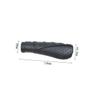 HANABASS Road Cycling Anti-Skid Rubber Handlebar Grips Ergonomic Design for Mountain Bikes Improved Absorption Black Pair for Enhanced Safety and Comfort view 4