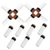 BESPORTBLE 15pcs Billiard Cue Tips for Pool Stick Billiard Cue Tips Replacement Kit Daily Use view 1