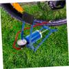 HANABASS High-Pressure Foot Pump for Bikes Cars and Balls Portable Durable Design with Pressure Gauge Lightweight Air Inflator for Easy Use Red view 4