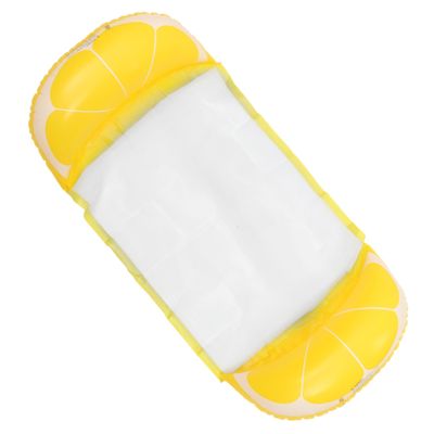 Vaguelly Foldable Inflatable Pool Hammock Comfortable Mesh Floating Recliner for Adults for Summer Pool Parties and Relaxation Easy to Clean and Maintain