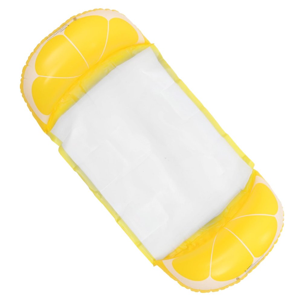 Vaguelly Foldable Inflatable Pool Hammock Comfortable Mesh Floating Recliner for Adults for Summer Pool Parties and Relaxation Easy to Clean and Maintain