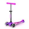 Micro Kickboard | Mini Deluxe Glow Plus LED Scooter | Adjustable Handlebar | Lean-to-Steer | Lightweight | Three-Heel | Kids Ages 2-5 yrs (Frosty Pink) view 1