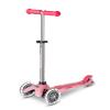 Micro Kickboard | Mini Deluxe Glow Plus LED Scooter | Adjustable Handlebar | Lean-to-Steer | Lightweight | Three-Heel | Kids Ages 2-5 yrs (Frosty Pink) view 2
