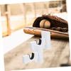 BESPORTBLE Wall-mounted Bat Racks Multi-function Baseball Bat Holder Durable Wooden Hangers for Display and Storage Space-saving Stands for Home and Sports Equipment view 3