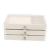 CALLARON Earring Organizer Jewelry Organizer Earrings Jewelry Box for Rings Necklaces Home Storage view 1