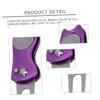 Anneome Golf Divot Tool Ball Marker Folding Pitch Fork Stainless Steel Repair Tool Compact Portable for Golfers Random Color view 4