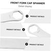 Anneome Stainless Steel Front Fork Wrench Set Remover Tool for Quick Release Spanner Wrench view 3