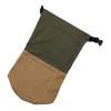 MERRYHAPY Portable Canvas Lamp Bag Buckle Design for Kerosene Lanterns Wear-Resistant Outdoor Storage Pouch for Camping and Travel Green Brown view 1