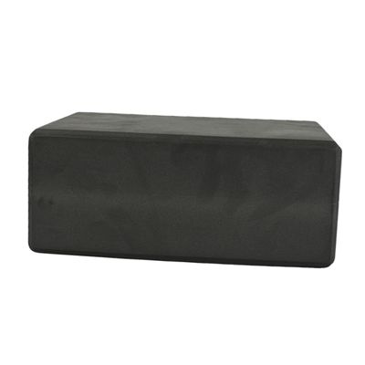 SUPVOX 2pcs Eva Yoga Blocks Lightweight Non-slip Supportive Bricks for Fitness Stretching and Meditation High-density Odor Resistant Exercise Accessories Black
