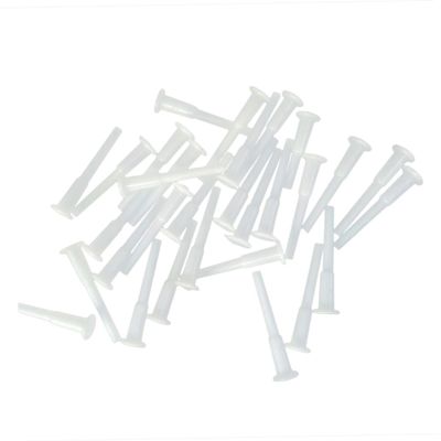 Anneome 50pcs Yoga Ball Air Stopper Plug Pin White Replacement for Gym Balls Jump and Horse Easy to Use Air Inflation Tool for Fitness and Exercise