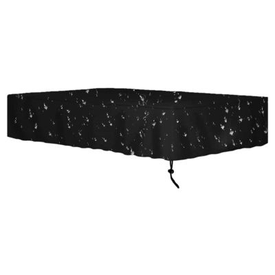 Billiard Pool Table Dust Coverr, Weatherproof Air Hockey Table Coverr, Uv Protection Pool Table Coverr with Adjustable Band, 210d Oxford Cloth Pool Table Coverr, Pool Table Coverr Hard Top for Table