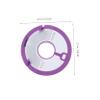 Anneome 10pcs Fishing Line Coil Bobbin Holder Portable Main Shaft Spool for Easy Winding Durable Silicone Fishing String Organizer Random Colors for Anglers and Enthusiasts view 2