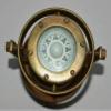 Vintage Brass Nautical Gimbal Compass Ship's Binnacle view 1