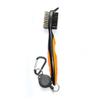 Milisten Golf Club Brush Dual Sided Cleaner for Grooves Spikes Material Lightweight Portable view 2