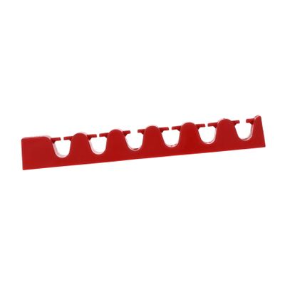 Anneome 6-pocket Wall Mount Fishing Pole Rack Rod Organizer for Garage or Workshop