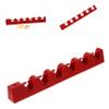 Anneome 6-pocket Wall Mount Fishing Pole Rack Rod Organizer for Garage or Workshop view 2