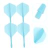 Anneome 10pcs Dart Tail Leaf Pole Flights Tails Replaceable Fins Supplies Smooth Edges Wings DIY Accessories view 3