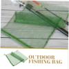 Anneome Fishing Accessories Kit 3pcs Fishing Mesh Bags Adhesive Mesh Bag Quick-Dry Material Safe and Easy to Carry Random Color view 4