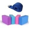 Anneome Yoga Blocks Stretching Strap High Density Eva Yoga Block Strap for Deep Stretching view 3