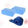 Anneome Yoga Blocks Stretching Strap High Density Eva Yoga Block Strap for Deep Stretching view 4