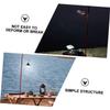 Anneome Sturdy Camping Lamp Pole Portable Light Holder for Hiking Picnic Beach Easy to up Folding Design view 2
