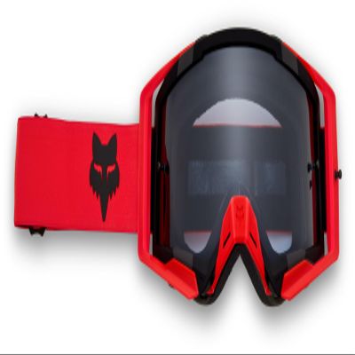 Fox Racing Unisex Airspace Motocross Dirt Bike Goggle, Fluorescent Red, OS