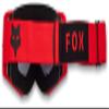 Fox Racing Unisex Airspace Motocross Dirt Bike Goggle, Fluorescent Red, OS view 2