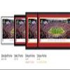 2024 Super Bowl, San Francisco 49ers vs Kansas City Chiefs - 44x18-inch Double Mat, Deluxe Framed Picture by Blakeway Panoramas view 4