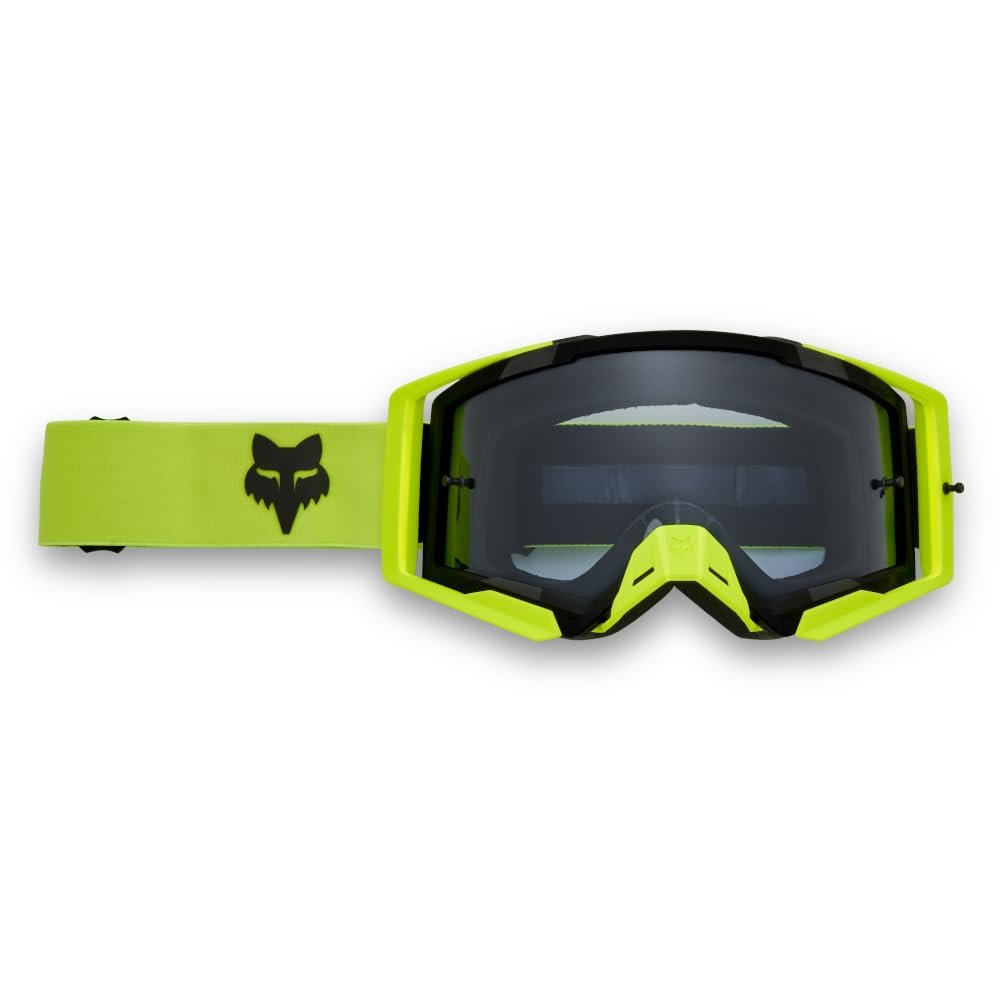 Fox Racing Unisex Airspace Motocross Dirt Bike Goggle, Fluorescent Yellow, OS