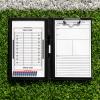 FORZA Magnetic Coaching Board | A4 Double-Sided Tactics Folder with Magnetic Markers, Pen & Eraser [13 Sport Options] (Football) view 1