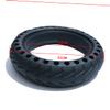 Milisten 1pc Electric Scooter Honeycomb Tires Non-pneumatic Shock-absorbent Rubber Tyre Suitable for Weather Conditions view 4