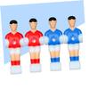 BRIGHTFUFU 4pc Replacement Men Players for 1.2m Foosball Table Tournament Style Soccer Player Rods for Table Football Machine Dolls view 3