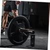 Sturdy Barbell Wall Mount Exercise Equipment Holder Home Gym Essentials Steel Rack Fitness Gear view 2